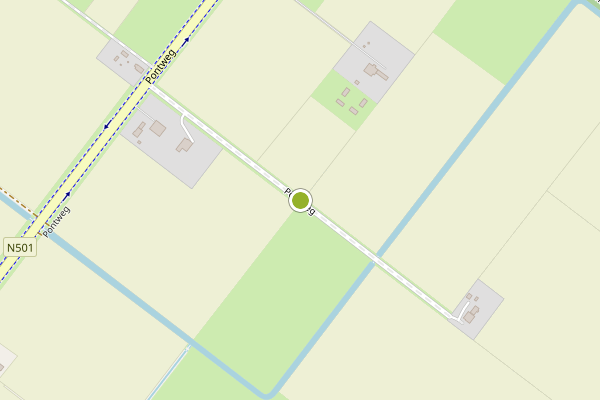 Ambulance-melding op Den Hoorn op 29 juni, kaart-overzicht