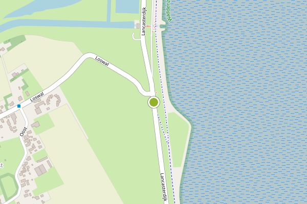 Ambulance-melding op Lancasterdijk, Oosterend NH op 7 mei, kaart-overzicht