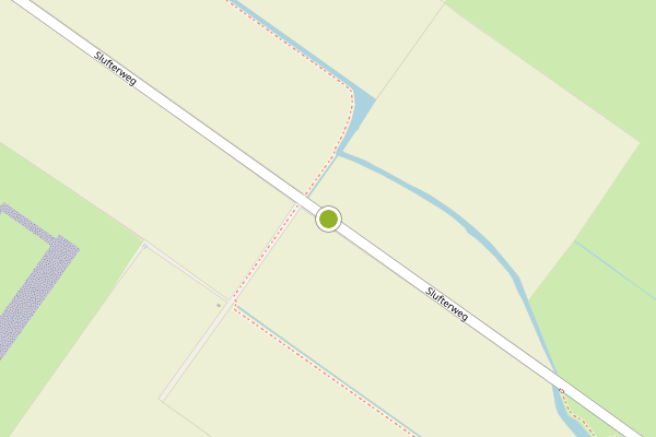 Ambulance-melding op Slufterweg, De Cocksdorp op 7 juli, kaart-overzicht