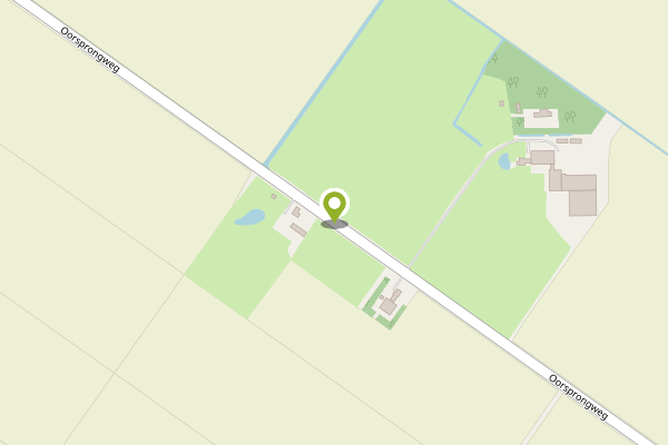 Ambulance-melding op Oorsprongweg, De Cocksdorp op 20 februari, kaart-overzicht
