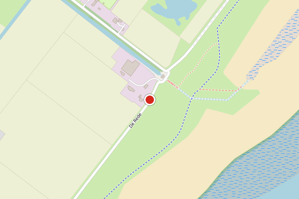 Brandweer-melding op De Rede, Den Hoorn op 9 juli, kaart-overzicht