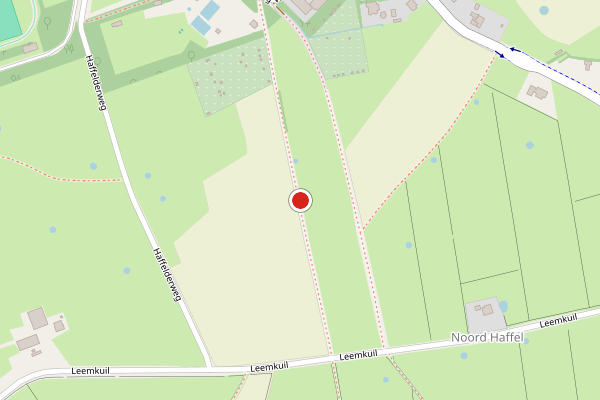Brandweer-melding op Slingerweg, Den Burg op 15 juli, kaart-overzicht