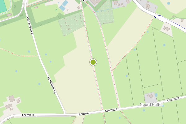 Ambulance-melding op Slingerweg, Den Burg op 15 juli, kaart-overzicht