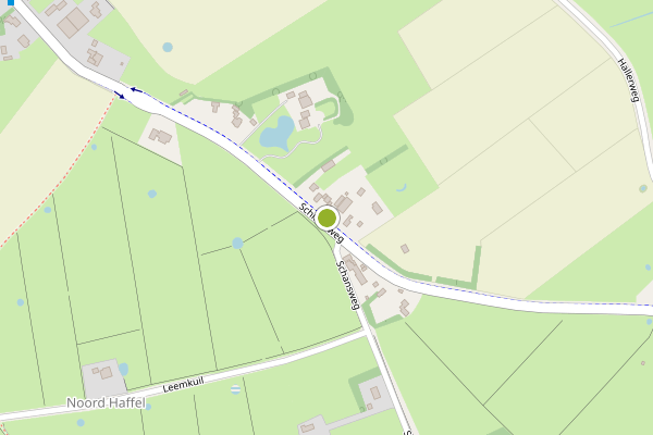 Ambulance-melding op Schilderweg, Den Burg op 17 juli, kaart-overzicht