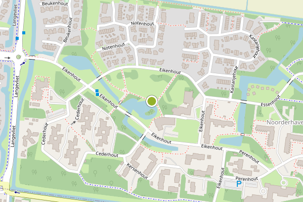 Ambulance-melding op Eikenhout, Julianadorp op 17 juli, kaart-overzicht