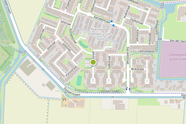 Ambulance-melding op Treilerstraat, Den Helder op 20 juli, kaart-overzicht