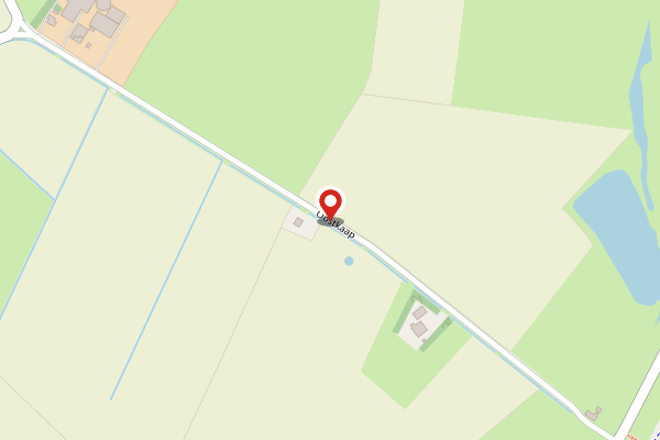 Brandweer-melding op Oostkaap, Oosterend NH op 6 april, kaart-overzicht