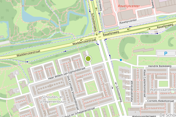 Ambulance-melding op Jan Clompstraat, Den Helder op 29 juli, kaart-overzicht