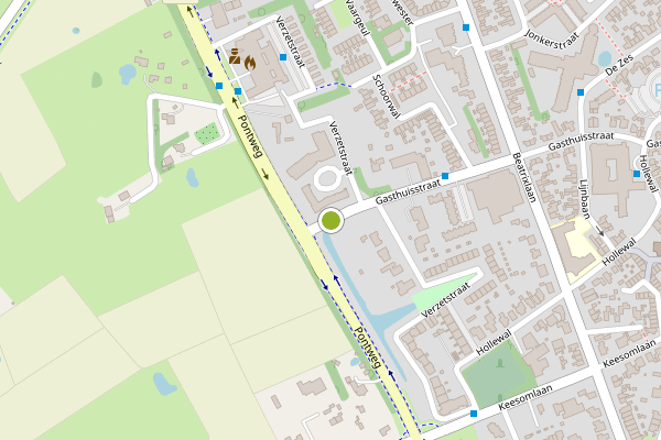Ambulance-melding op Gasthuisstraat, Den Burg op 18 mei, kaart-overzicht