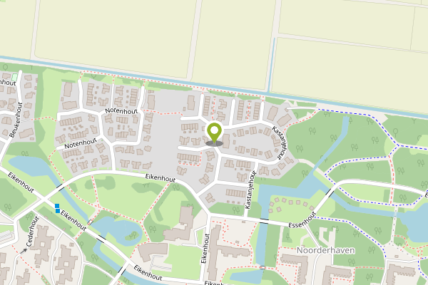 Ambulance-melding op Kastanjehout, Julianadorp op 26 april, kaart-overzicht