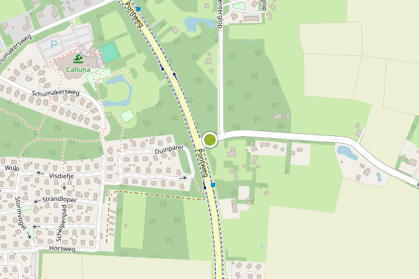 Ambulance-melding op Pijpersdijk, De Koog op 19 mei, kaart-overzicht