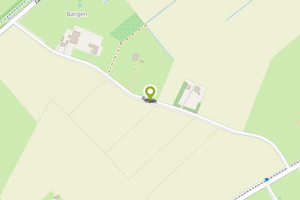 Ambulance-melding op Bargen, De Waal op 5 december, kaart-overzicht
