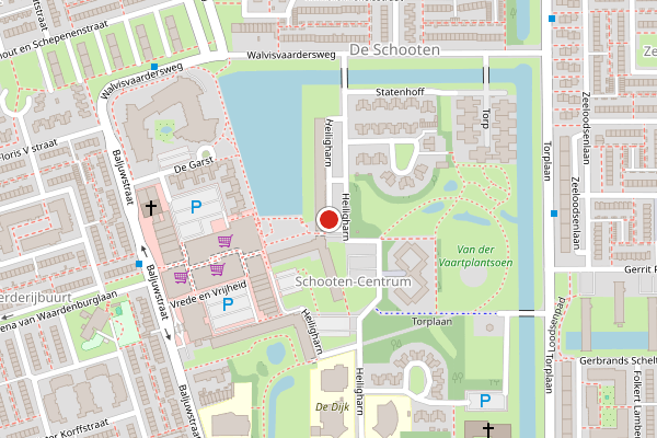 Brandweer-melding op Heiligharn, Den Helder op 28 mei, kaart-overzicht