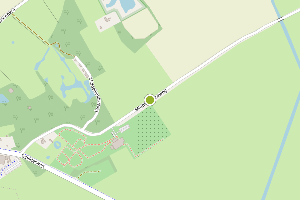 Ambulance-melding op Middellandseweg, Oudeschild op 28 mei, kaart-overzicht