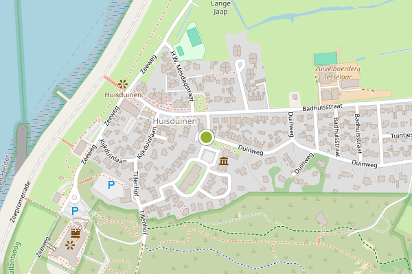 Ambulance-melding op R.W. van de Wintstraat, Huisduinen op 28 mei, kaart-overzicht