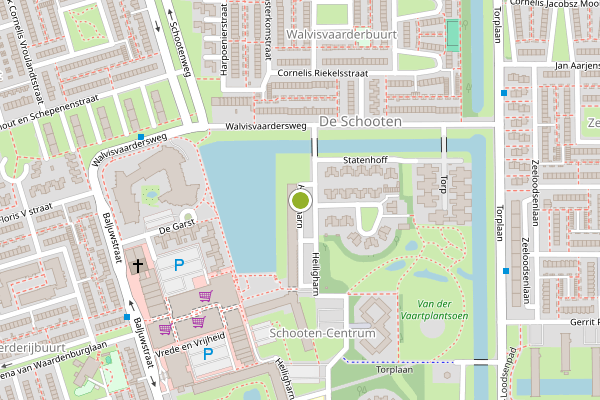 Ambulance-melding op Heiligharn, Den Helder op 31 mei, kaart-overzicht