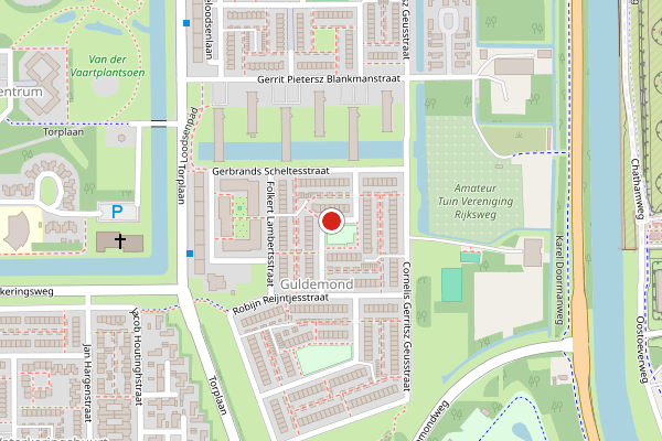 Brandweer-melding op Sijmon Blaauwboerstraat, Den Helder op 31 mei, kaart-overzicht