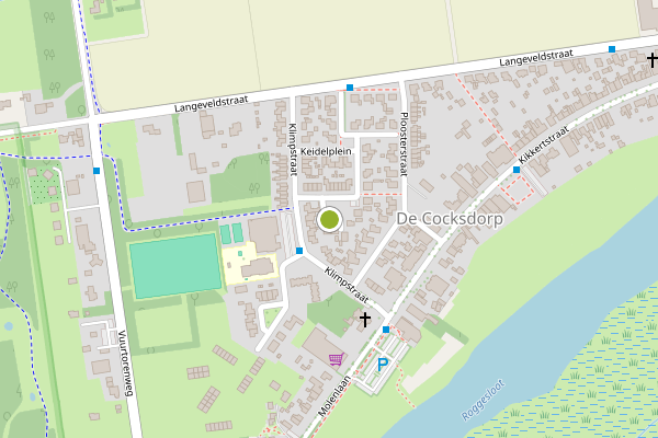 Ambulance-melding op Buijsstraat, De Cocksdorp op 5 juni, kaart-overzicht