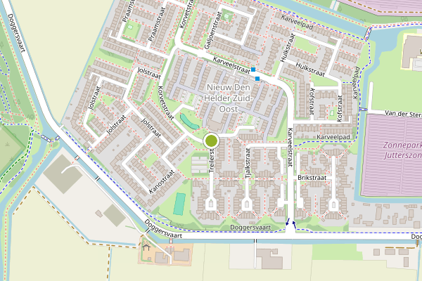Ambulance-melding op Treilerstraat, Den Helder op 10 juni, kaart-overzicht