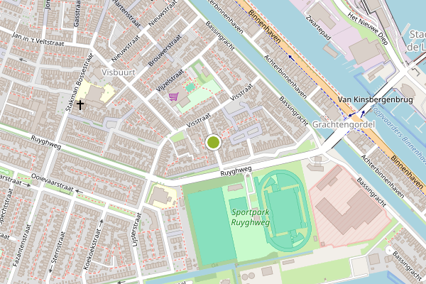 Ambulance-melding op Willem Beukelszstraat, Den Helder op 12 juni, kaart-overzicht