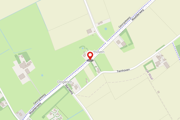 Brandweer-melding op Waalderweg, Den Burg op 7 april, kaart-overzicht