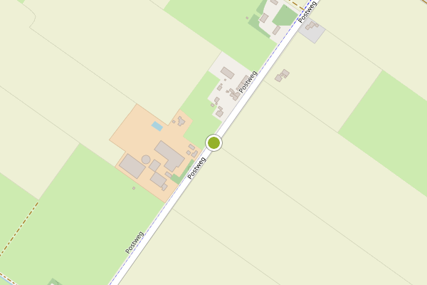 Ambulance-melding op Postweg, De Cocksdorp op 21 juni, kaart-overzicht