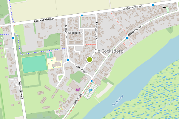Ambulance-melding op Joan Hodshonstraat, De Cocksdorp op 22 juni, kaart-overzicht