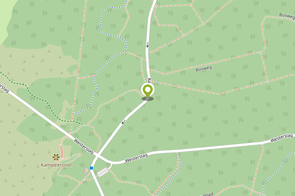 Ambulance-melding op Randweg, Den Burg op 15 april, kaart-overzicht