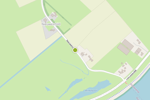 Ambulance-melding op Nieuweschild, Oosterend NH op 27 juni, kaart-overzicht