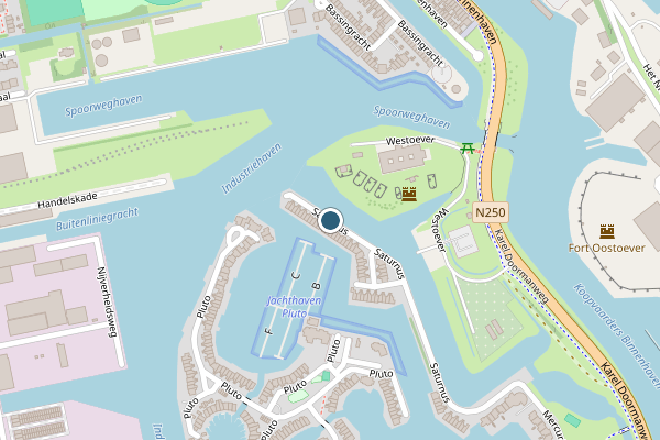Politie-melding op Saturnus, Den Helder op 27 juni, kaart-overzicht